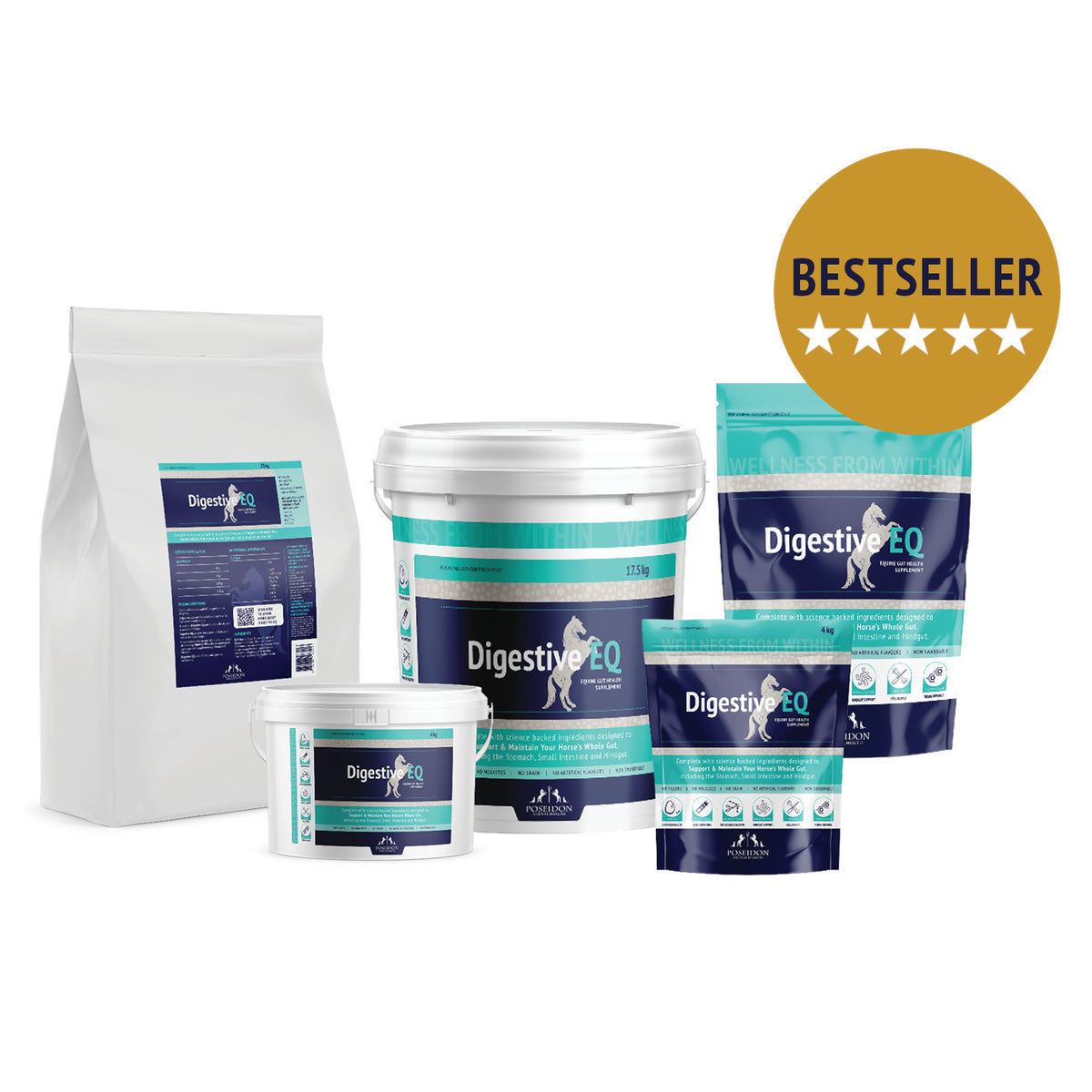 Digestive EQ Horse Digestive Support Equine Gut Health Supplement