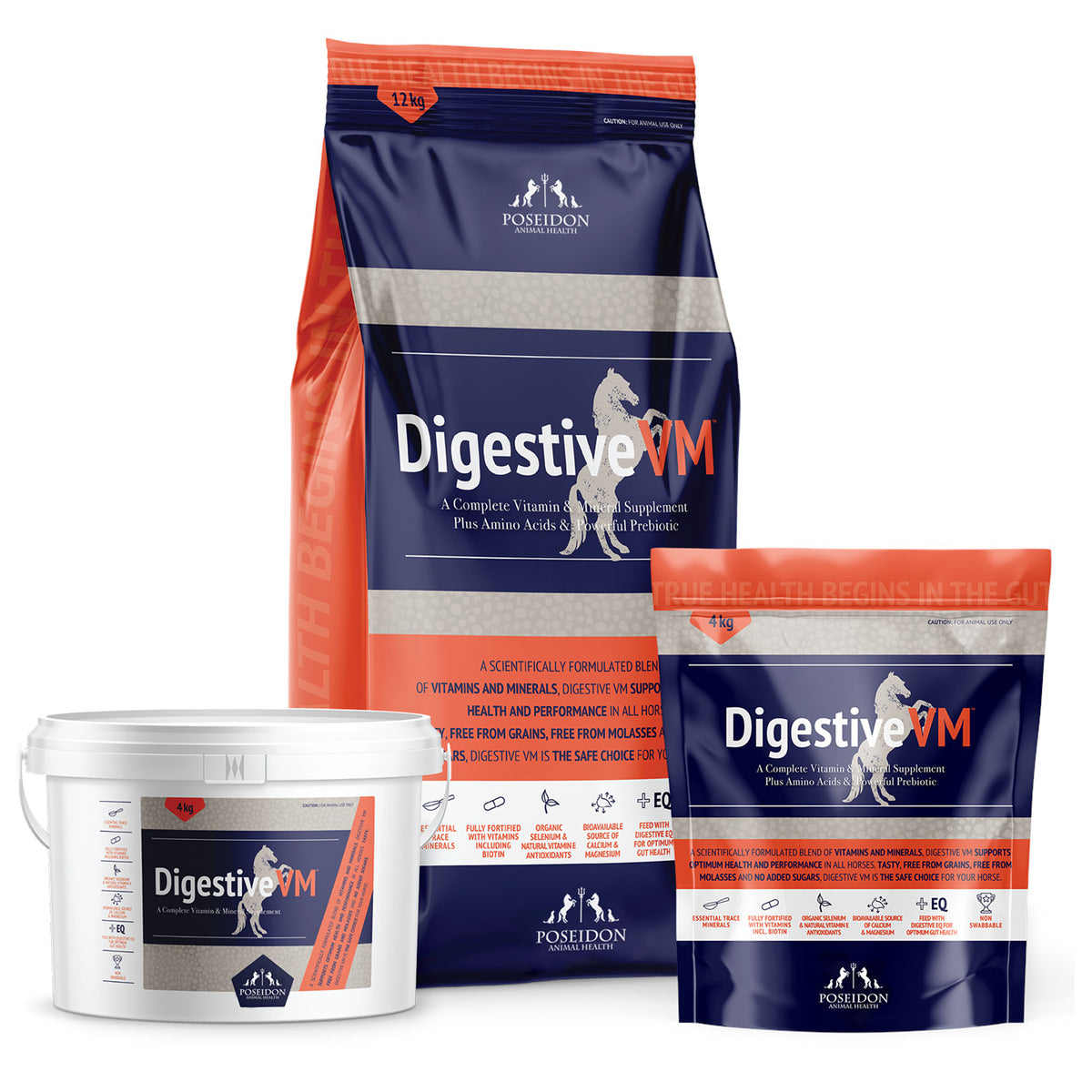 Digestive VM Equine Vitamin & Mineral Supplement. Horse Multivitamin