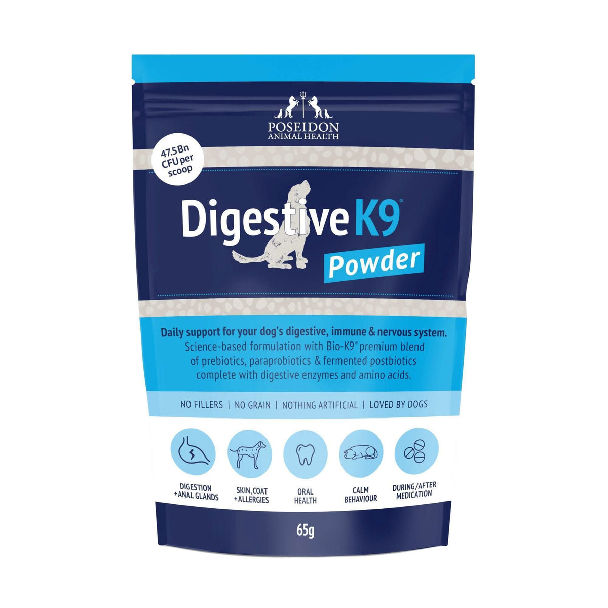 Digestive K9 Powder - Poseidon Animal Health
